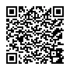 QR kód a telefonszámhoz +12173882859