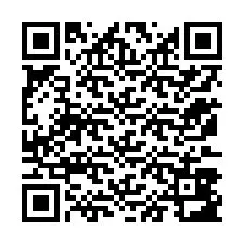 QR-koodi puhelinnumerolle +12173883846