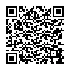 QR kód a telefonszámhoz +12173886356