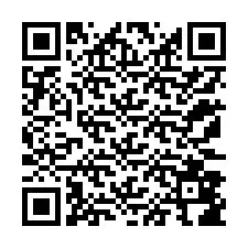 QR Code สำหรับหมายเลขโทรศัพท์ +12173886790