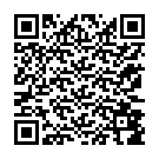 Codice QR per il numero di telefono +12173886792