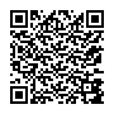 Codice QR per il numero di telefono +12173887006