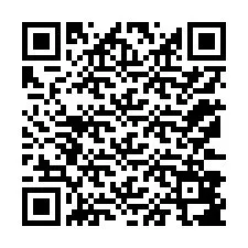 Código QR para número de teléfono +12173887679