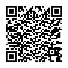 QR код за телефонен номер +12173888849
