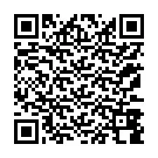 Código QR para número de teléfono +12173888850