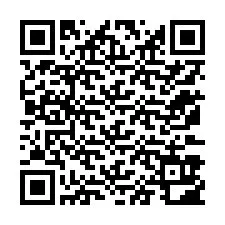 QR-koodi puhelinnumerolle +12173902446