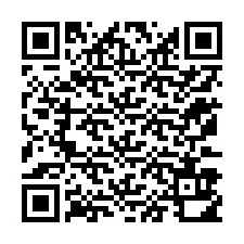 QR-koodi puhelinnumerolle +12173910552