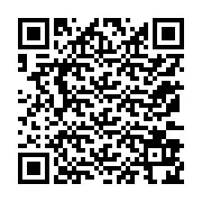 QR-код для номера телефона +12173924716