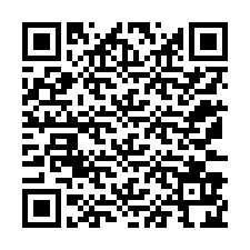 QR-koodi puhelinnumerolle +12173924734