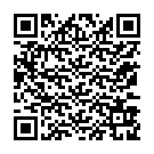 QR код за телефонен номер +12173929516