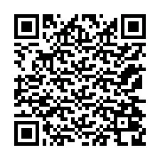 Kode QR untuk nomor Telepon +12174028195