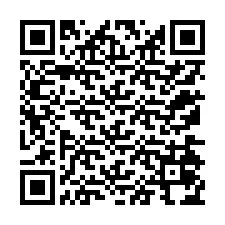 Kode QR untuk nomor Telepon +12174074818