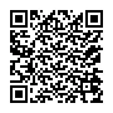 QR-Code für Telefonnummer +12174074819