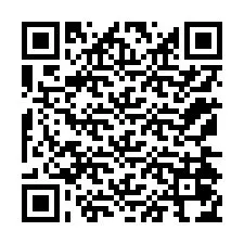 QR kód a telefonszámhoz +12174074821