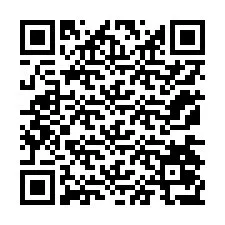 Kode QR untuk nomor Telepon +12174077705