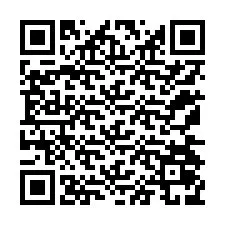 QR kód a telefonszámhoz +12174079320