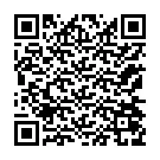 Código QR para número de teléfono +12174079325