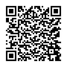 QR-koodi puhelinnumerolle +12174089498