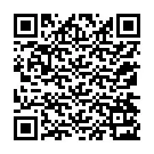 QR код за телефонен номер +12174123648