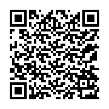 Código QR para número de teléfono +12174123650