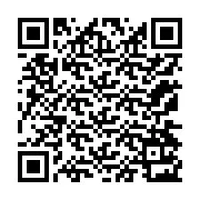 QR Code สำหรับหมายเลขโทรศัพท์ +12174123655