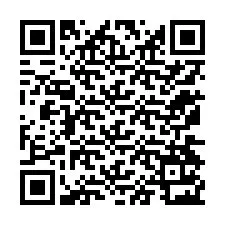 QR-код для номера телефона +12174123656