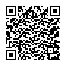 QR код за телефонен номер +12174123657