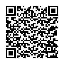 Codice QR per il numero di telefono +12174123658