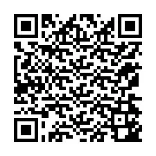 Kode QR untuk nomor Telepon +12174142052