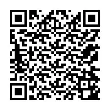 Kod QR dla numeru telefonu +12174142227