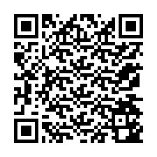 QR-code voor telefoonnummer +12174142783