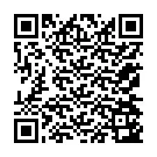 QR-koodi puhelinnumerolle +12174143333