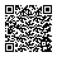 QR-koodi puhelinnumerolle +12174143758