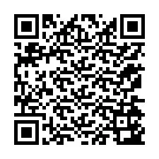 Kode QR untuk nomor Telepon +12174143852