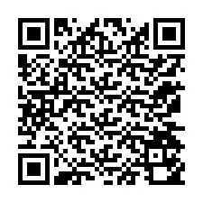 QR-koodi puhelinnumerolle +12174150796