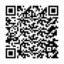 QR Code สำหรับหมายเลขโทรศัพท์ +12174155319