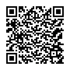 Código QR para número de teléfono +12174155375