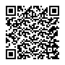 Kode QR untuk nomor Telepon +12174157876