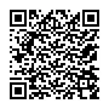 QR-koodi puhelinnumerolle +12174158317