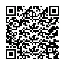 Codice QR per il numero di telefono +12174158319