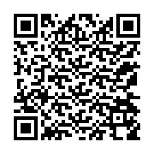 QR kód a telefonszámhoz +12174158324