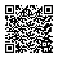 Código QR para número de teléfono +12174161375