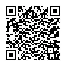 QR kód a telefonszámhoz +12174161683