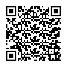 QR kód a telefonszámhoz +12174161848