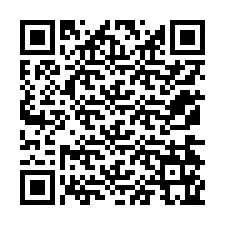 QR Code สำหรับหมายเลขโทรศัพท์ +12174165403