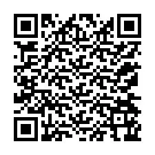 QR kód a telefonszámhoz +12174166338