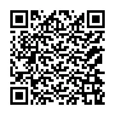 Código QR para número de teléfono +12174169071