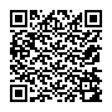 QR kód a telefonszámhoz +12174182607