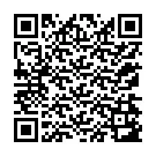 QR код за телефонен номер +12174183048