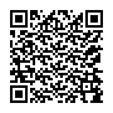 QR-koodi puhelinnumerolle +12174184038